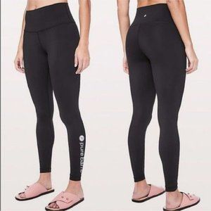 lululemon athletica Pure Black Leggings